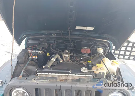 1997 Jeep Wrangler Se из США, поврежденный, VIN 1J4FY29P6VP405853